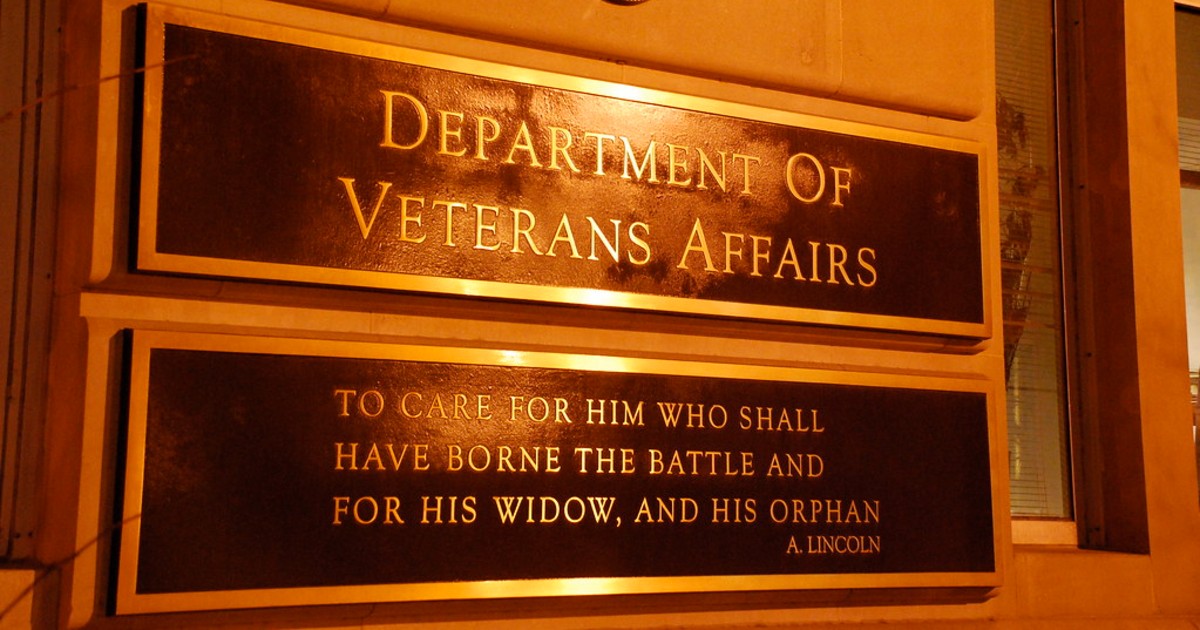 VA building sign VA building sign