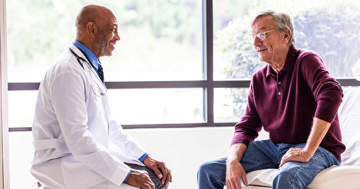 Doctor talking to patient Doctor talking to patient