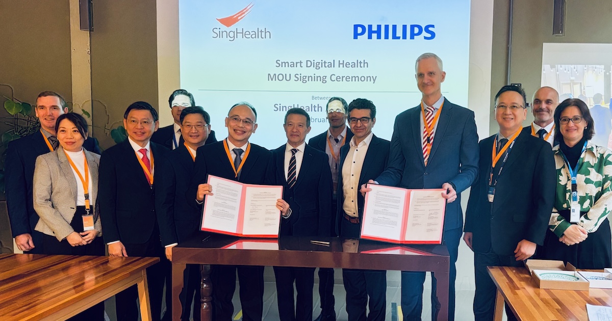 SingHealth and Royal Philips sign MOU for AI integrations SingHealth and Royal Philips sign MOU for AI integrations