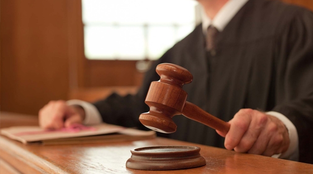 Judge with gavel Judge with gavel
