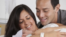 Parents with child