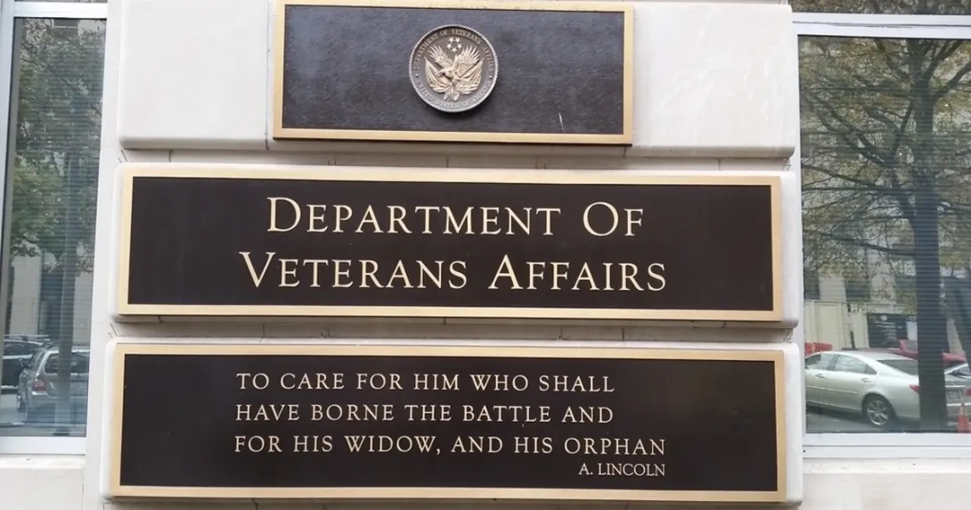 VA building signage VA building signage