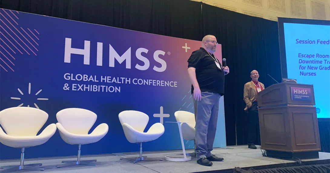 Michael Allen, senior clinical informatics nurse at Indiana University Health Michael Allen, senior clinical informatics nurse at Indiana University Health